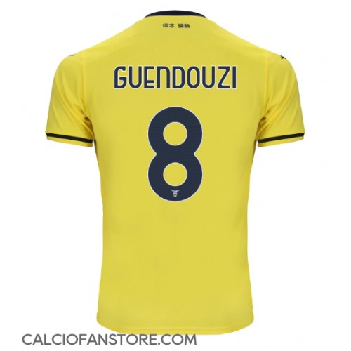 Maglia Calcio Lazio Matteo Guendouzi #8 Seconda Divisa 2024-25 Manica Corta